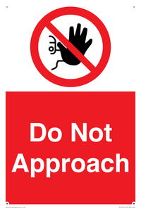 Do not approach